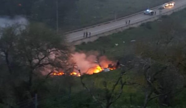 Israeli fighter jet shot down after striking Iranian targets in Syria