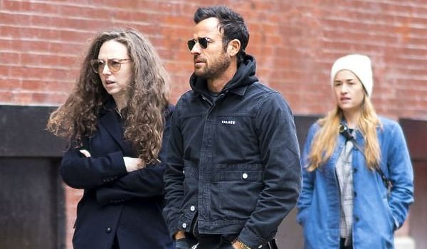Theroux seen with women before split announcement