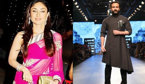 Lakme Fashion Week : Kareena Kapoor was amazed and surprised to see Saif Ali Khan on ramp