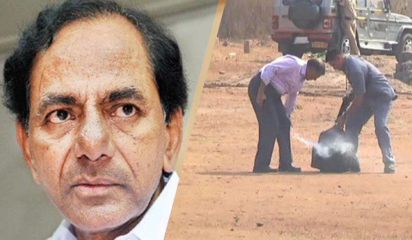 Smoke in Telangana CM K Chandrasekhar Rao's helicopter