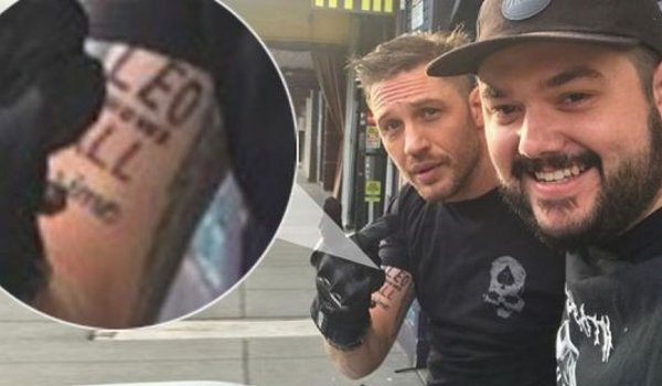 Tom Hardy Will Regret This Leonardo DiCaprio Tattoo