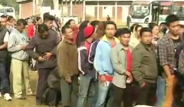 polling for nagaland assembly election