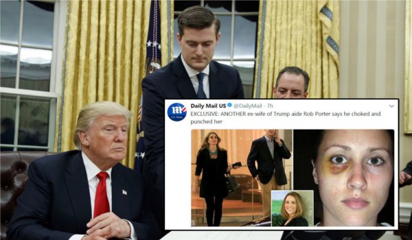 Trump aide Rob Porter resigns after reports alleging abuse of ex-wives