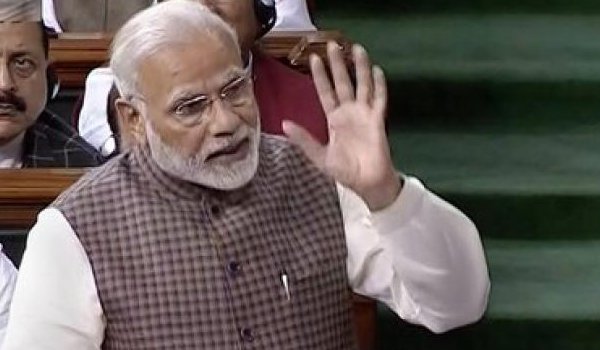 'NPAs are Congress' sins,' says PM Narendra Modi in Lok Sabha