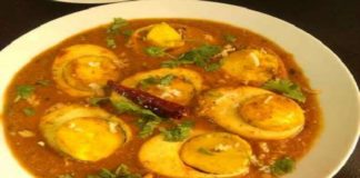 Today's recipe: Kohalpuri Eg Curry made such