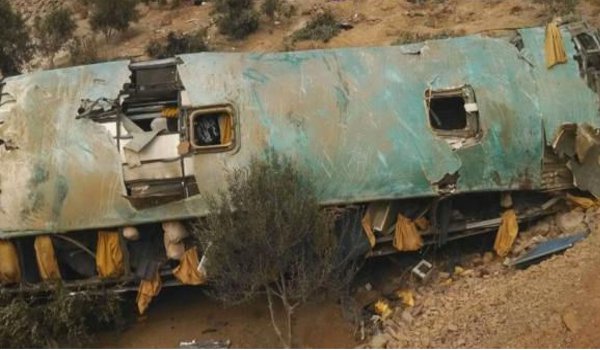 44 Dead in Peru After Bus Falls off Cliff