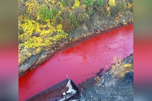 These rivers turned into blood overnight;