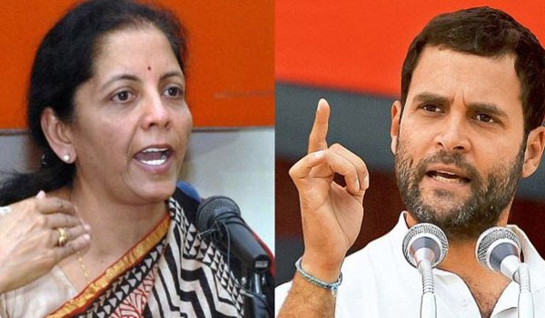 Defence Minister Nirmala Sitharaman questions Rahul's presence at Gitanjali Jewels event