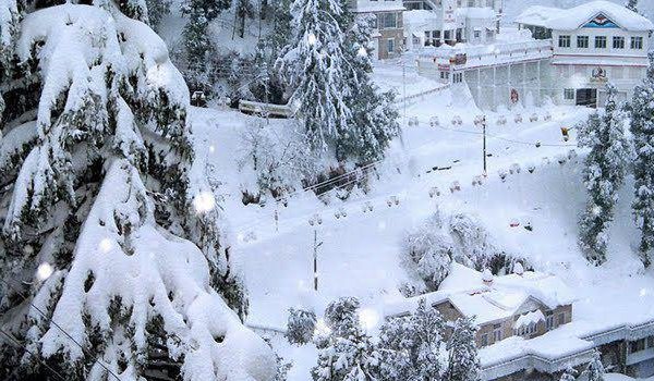 Shimla, nearby areas wrapped in snow