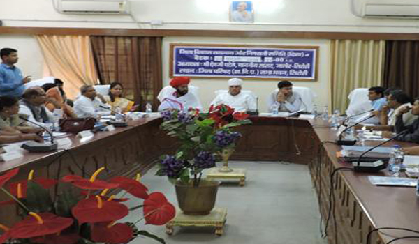 District Coordination Committee meeting held in District Council Auditorium, for the first time, with the appearance of Otaram Devi and the District Chief, together with the District Chief.