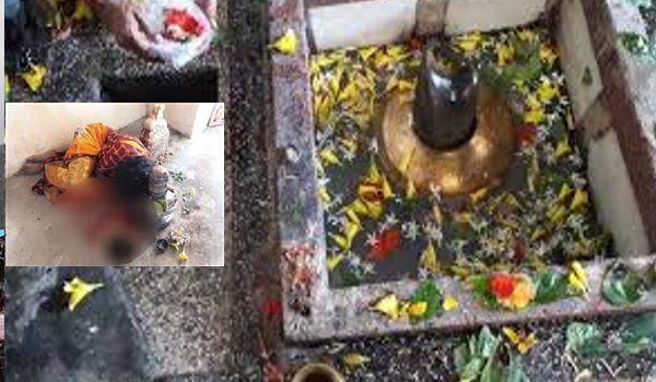 Married woman sacrifices tongue to Lord Shiva in Chhattisgarh temple