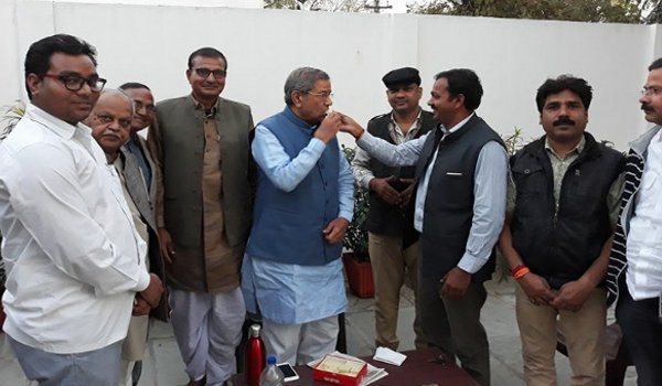 Senior BJP MLA Ghanshyam Tiwari