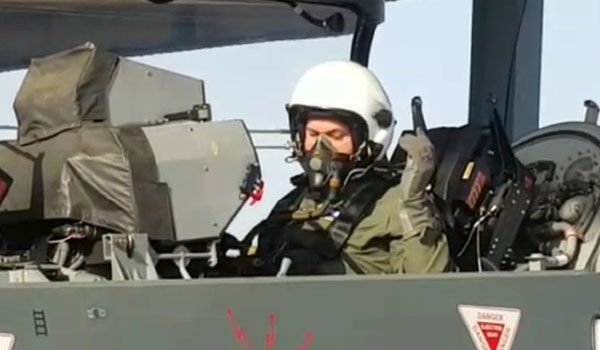 US Air Force chief flies in made in india Tejas aircraft in jodhpur