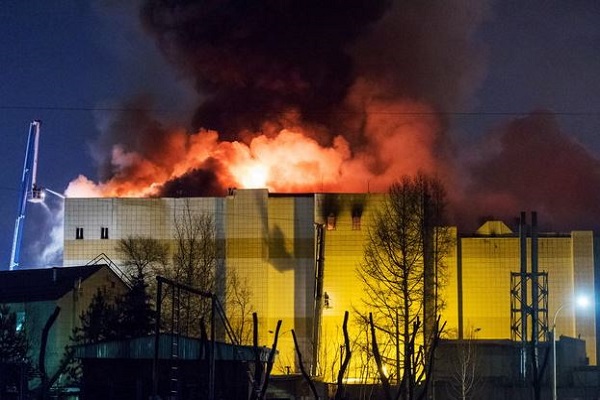 41 children killed in a fire at Kemerovo Russia mall