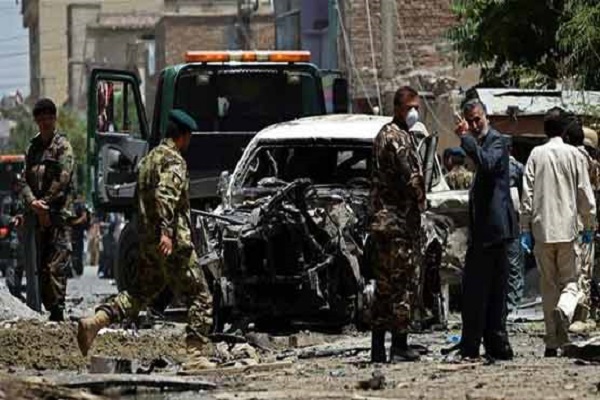 Afghanistan 10 killed 35 injured in car bomb blast in Helmand province