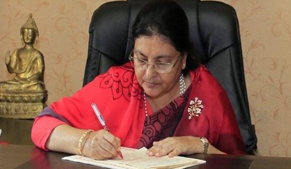 Bidya Devi Bhandari re-elected as Nepal president