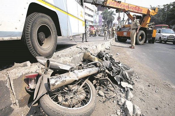 Bihar Two killed in motorcycle jeep collision