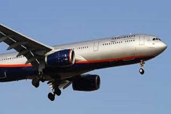 British officers search Russian Airlines Aeroflot Flight