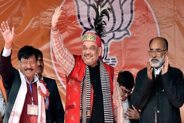 CPI-M's ke gad me aaz BJP ki tazposhi