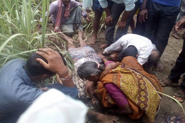 Farmers death falling of HT line
