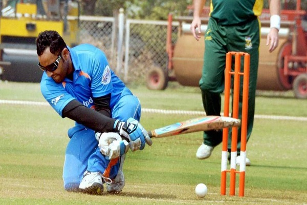 Gurujram Blind World Cup winners play friendship match