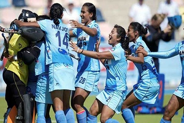 Indian women hockey team ne S Korea 3 1 se hraya