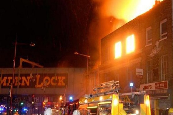 Madhya Pradesh Many warehouses surrounded by chocolate factory fire