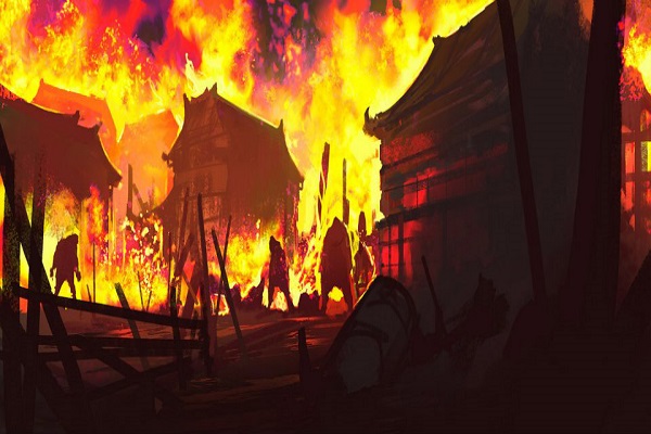 Madhya Pradesh More than half a dozen houses burnt 12 animals died