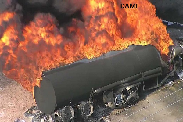 Madhya Pradesh driver sent to the Deserted 'burning train' tanker