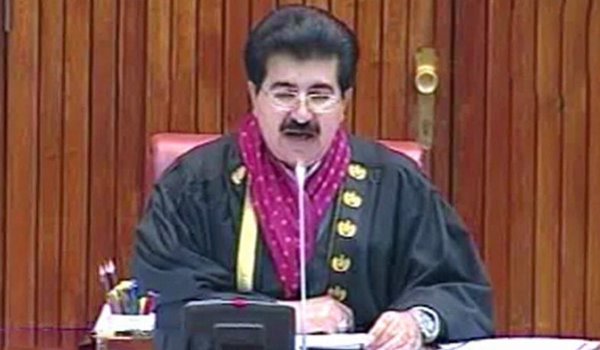 Opposition candidate Sadiq Sanjrani sworn in as new Senate chairman
