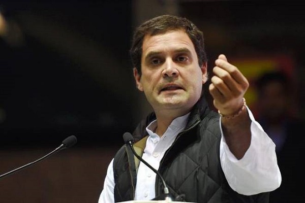 Rahul Gandhi Hopefully 56 inch chest will be the only concrete plan