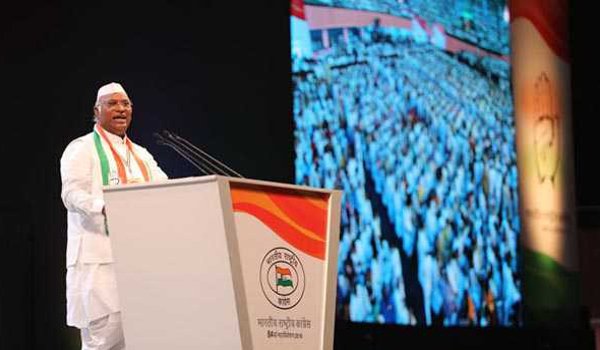 AICC plenary session : Congress to adopt 'pragmatic approach' for cooperation with like-minded parties says Mallikarjun Kharge