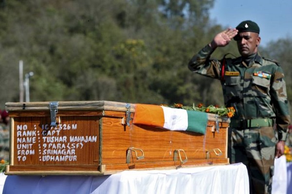 body of Shaheed Dharmendra Yadav reached home