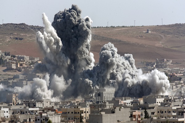 Syria 5 dead in Turkish air strikes