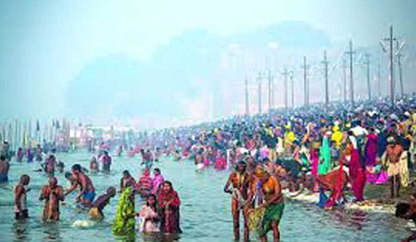 Kanpur People Celebrate Ganga Mela After Holi