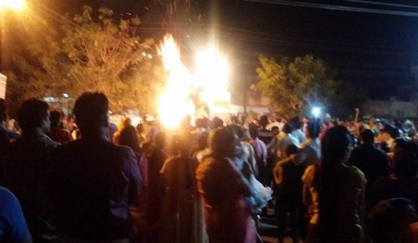 holi celebrations at Housing Board Colony Panchsheel nagar in ajmer