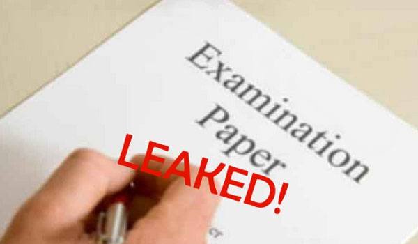 Uttar Pradesh board exams Intermediate biology paper leak in mathura