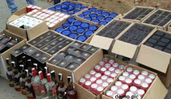 illegal liquor seized in Ahmedabad