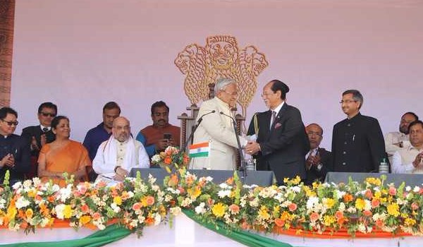 Neiphiu Rio Takes Oath As Nagaland Chief Minister
