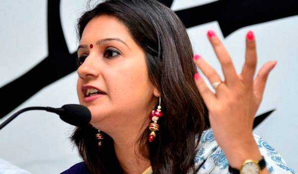 congress spokesperson priyanka chaturvedi
