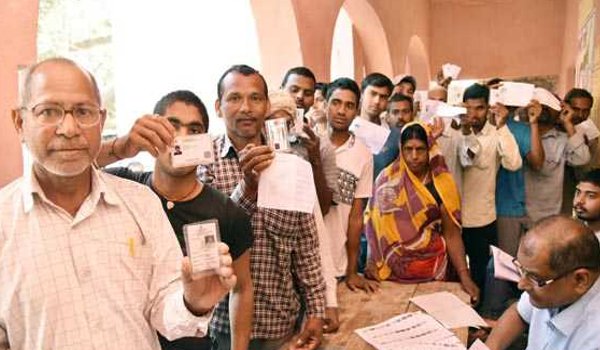 47.45 percent polling in Gorakhpur parliamentary seat