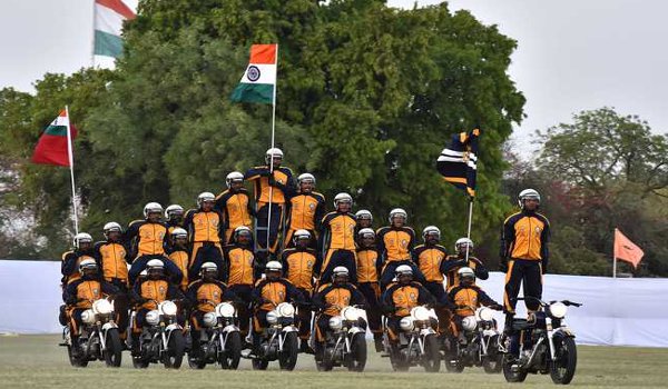 army show on Rajasthan Divas at polo ground in jaipur