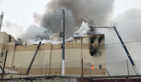 Death toll rises to 64 in Russia shopping mall fire