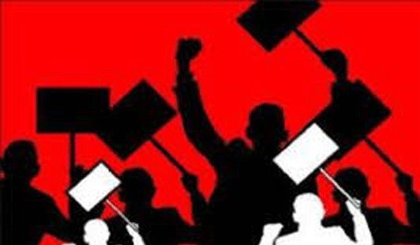 Strike of millions of workers of Ordnance Factory in Telangana continues
