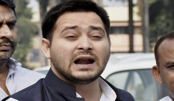 RSS conspiring to end caste based reservation : Tejashwi Yadav