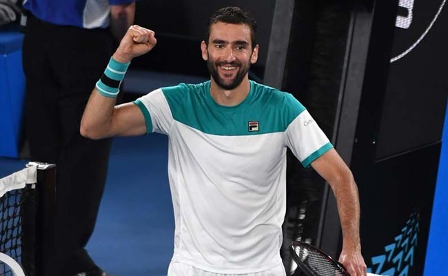 Čilić scored in the fourth round of Miami Open tennis tournament
