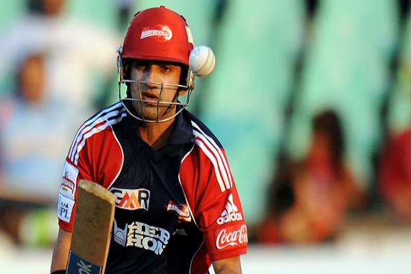 Delhi Daredevils captain Gautam Gambhir