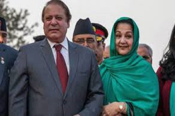 Prime Minister Nawaz Sharif's wife gets throat cancer