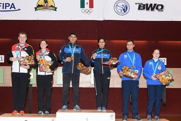 Manu Bhakar won the second gold with Om Prakash
