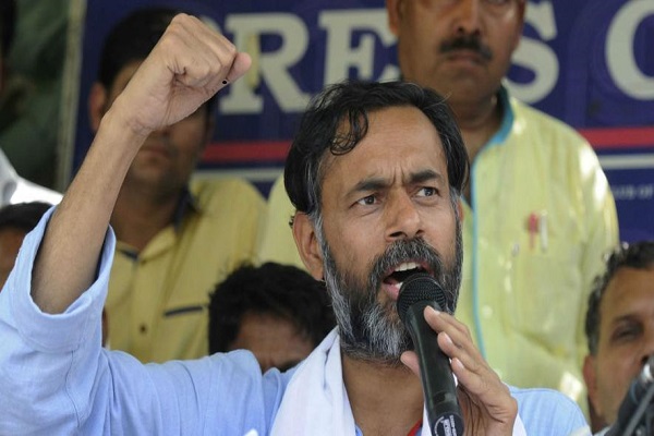 स्वराज इंडिया पार्टी के प्रमुख योगेन्द्र यादव
